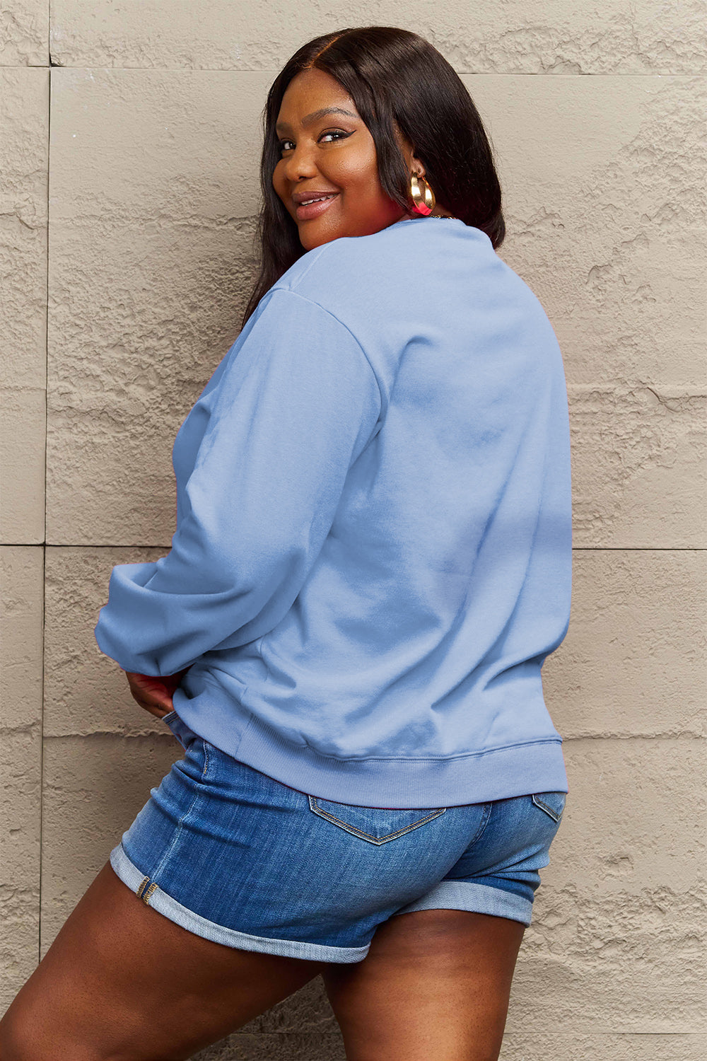 Simply Love Full Size IN MY MAMA ERA Graphic Sweatshirt