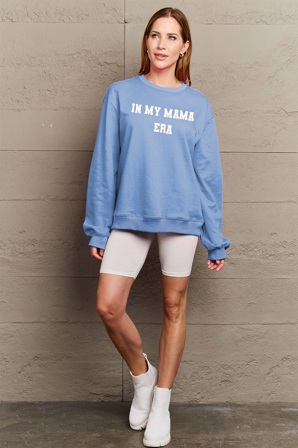 Simply Love Full Size IN MY MAMA ERA Graphic Sweatshirt