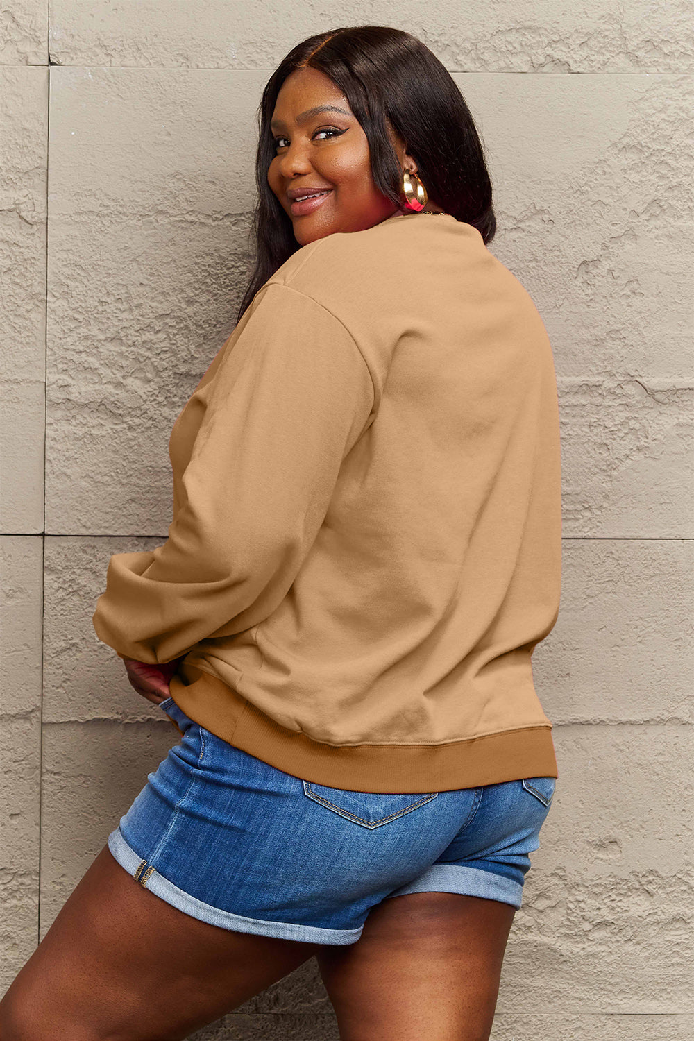 Simply Love Full Size IN MY MAMA ERA Graphic Sweatshirt