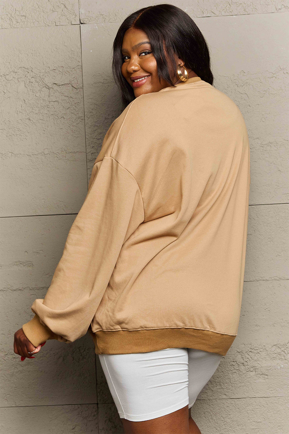 Plus Size MOM STER Graphic Sweatshirt