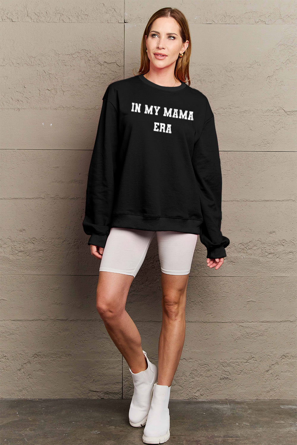 Simply Love Full Size IN MY MAMA ERA Graphic Sweatshirt