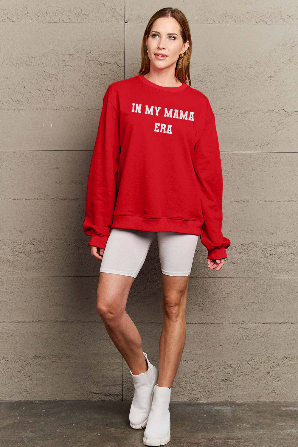 Simply Love Full Size IN MY MAMA ERA Graphic Sweatshirt