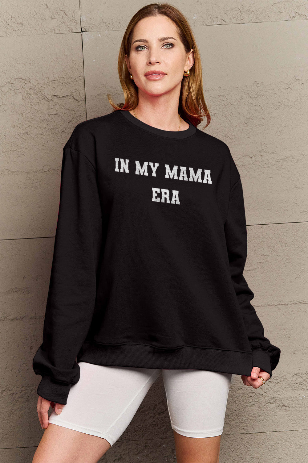 Simply Love Full Size IN MY MAMA ERA Graphic Sweatshirt