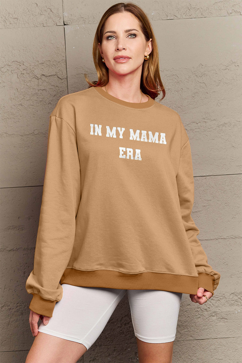 Simply Love Full Size IN MY MAMA ERA Graphic Sweatshirt