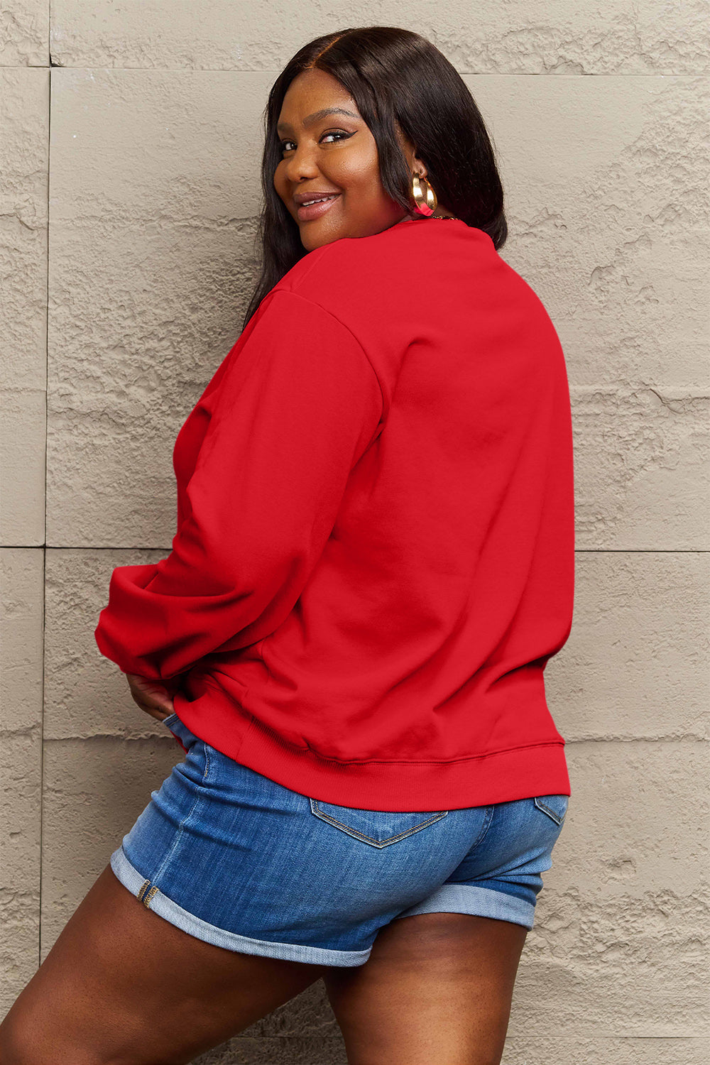 Simply Love Full Size IN MY MAMA ERA Graphic Sweatshirt