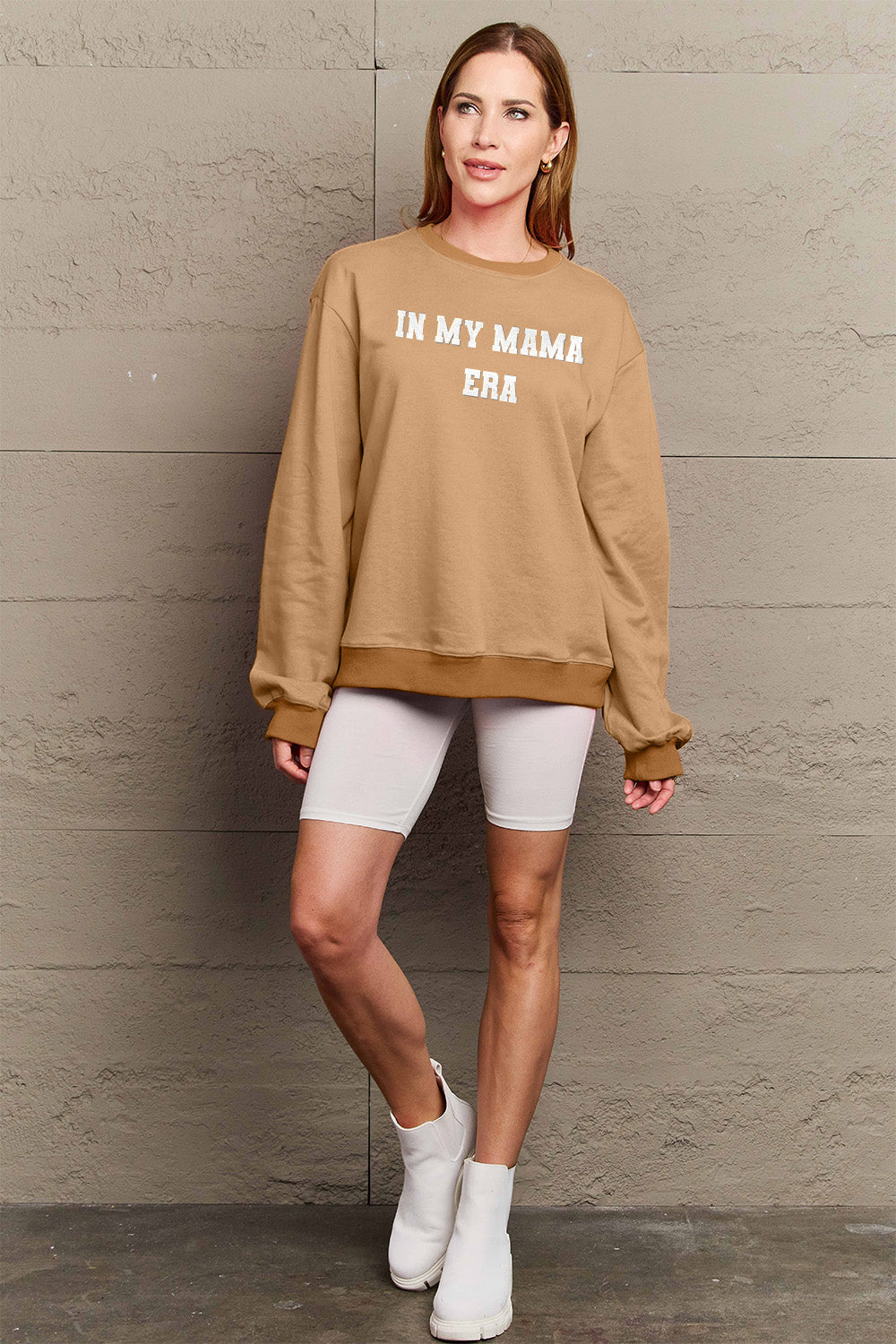 Simply Love Full Size IN MY MAMA ERA Graphic Sweatshirt