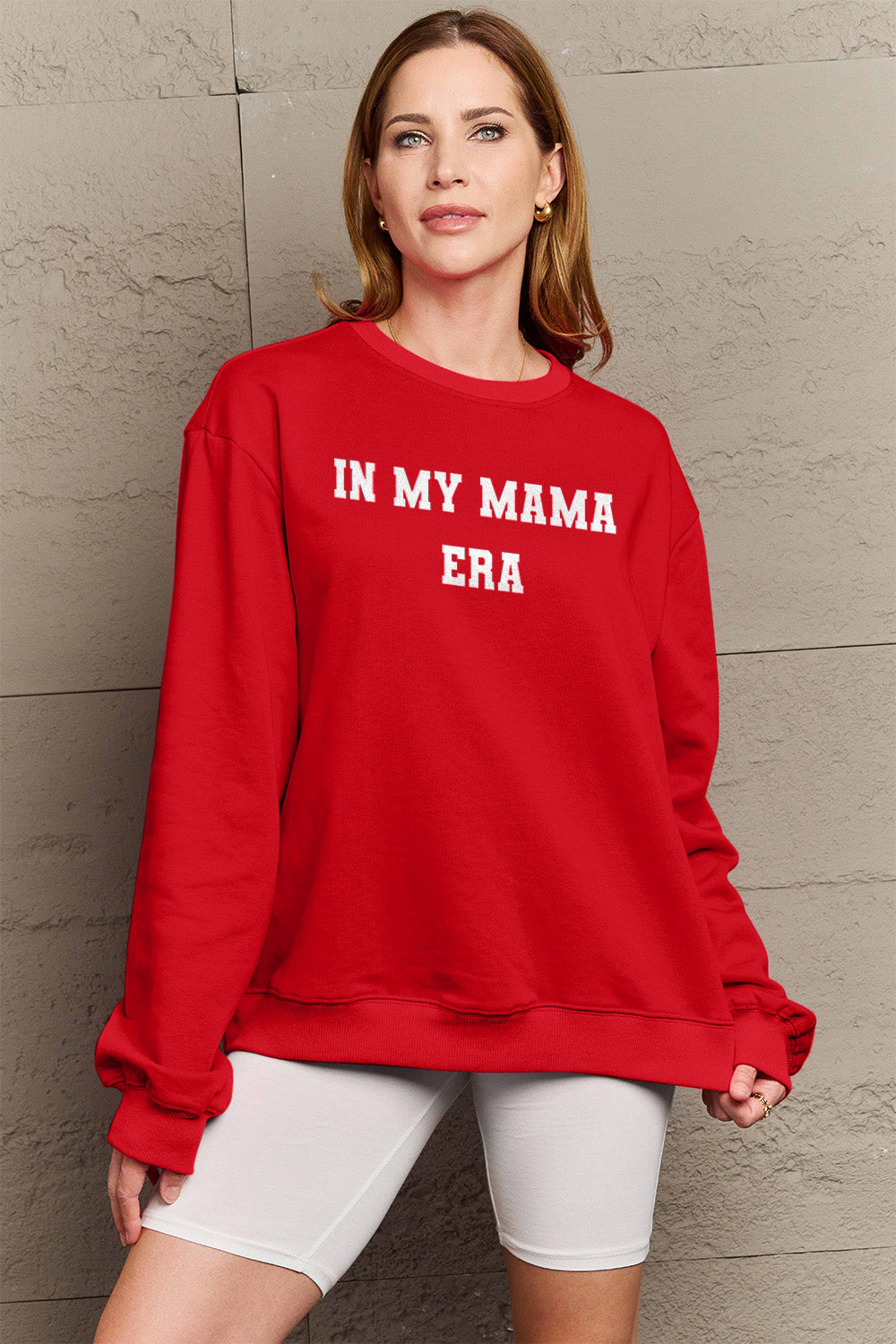 Simply Love Full Size IN MY MAMA ERA Graphic Sweatshirt
