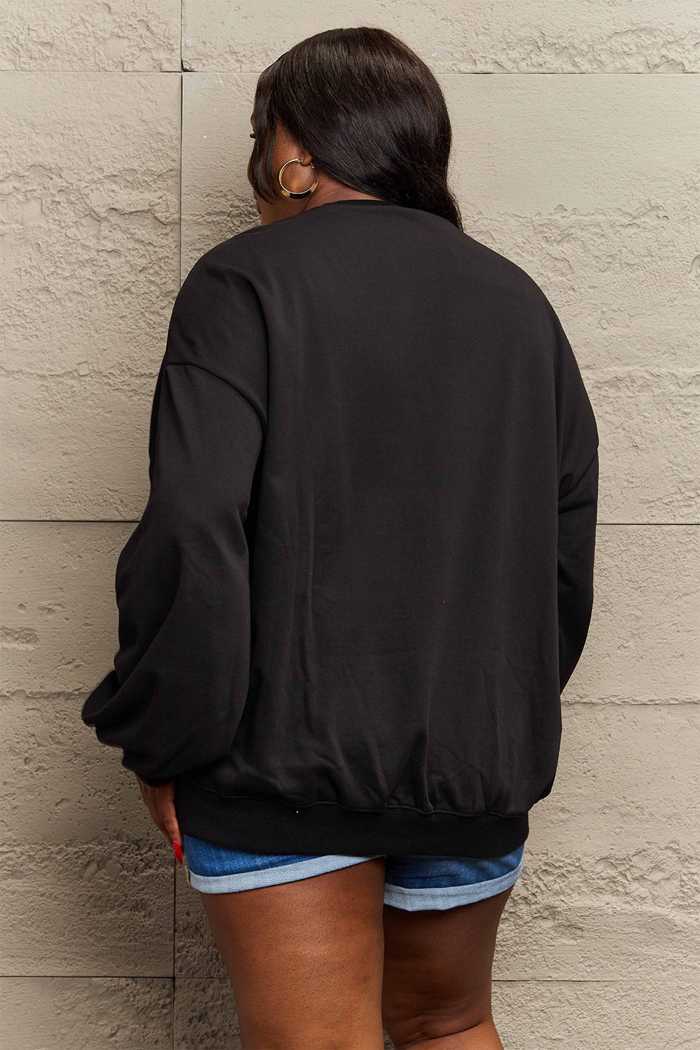 Plus Size MOM STER Graphic Sweatshirt